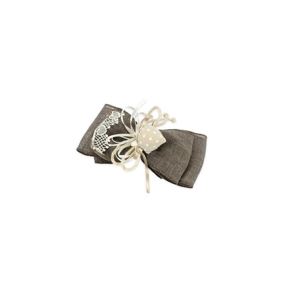 R- SCIARPINA CON TASCA LINO CMAC BROWN 5